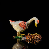 Creative Animal Duck Jewelry Box Decor