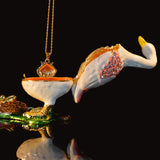 Creative Animal Duck Jewelry Box Decor