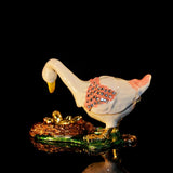 Creative Animal Duck Jewelry Box Decor