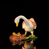 Creative Animal Duck Jewelry Box Decor