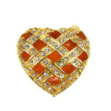 Colorful Metal Jewelry Box with Diamond Painting