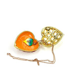 Colorful Metal Jewelry Box with Diamond Painting