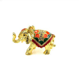 Colorful Metal Jewelry Box with Diamond Painting