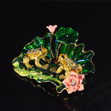 Set of 2 Double Frog Wedding Decorations