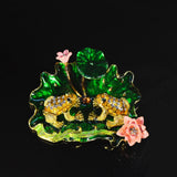 Set of 2 Double Frog Wedding Decorations
