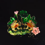 Set of 2 Double Frog Wedding Decorations