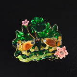 Set of 2 Double Frog Wedding Decorations