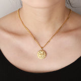 Zodiac Sign Constellations Necklaces Stainless Steel Jewelry
