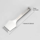 Leather Stitching Punch Chisel Hole Tools Set DIY