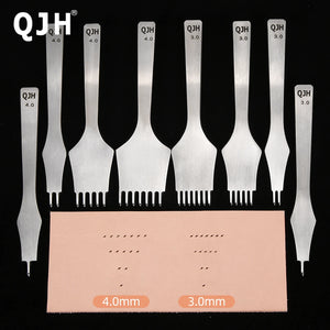 Leather Stitching Punch Chisel Hole Tools Set DIY
