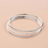 Creative Personality Silver MultiLayer Bracelet - Birthday Gift