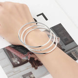 Creative Personality Silver MultiLayer Bracelet - Birthday Gift