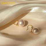 Elegant Silver Pearl Drop Earrings for Women