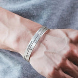 Vintage Roman Numerals Cuff Bracelet for Women