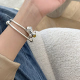 Vintage Silver Classic Bracelet Ethnic Jewelry Party Gift