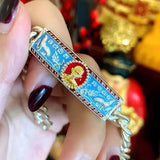 Thai Buddha Long Porui Bracelet 2557 Rooster Men Women Hand Jewelry