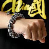 Walnut Bracelet Men's Ethnic Style Playing Buddha Bead Bracelet