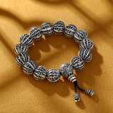 Walnut Bracelet Men's Ethnic Style Playing Buddha Bead Bracelet