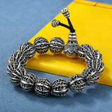 Walnut Bracelet Men's Ethnic Style Playing Buddha Bead Bracelet