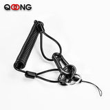 Anti-lost Phone Spring Keychain Steel Wire Spring Rope Key Chain