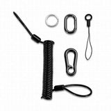 Anti-lost Phone Spring Keychain Steel Wire Spring Rope Key Chain