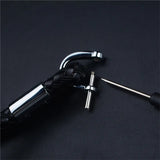 Men Women Keychain Detachable Car Key Chain Leather Key Ring S43