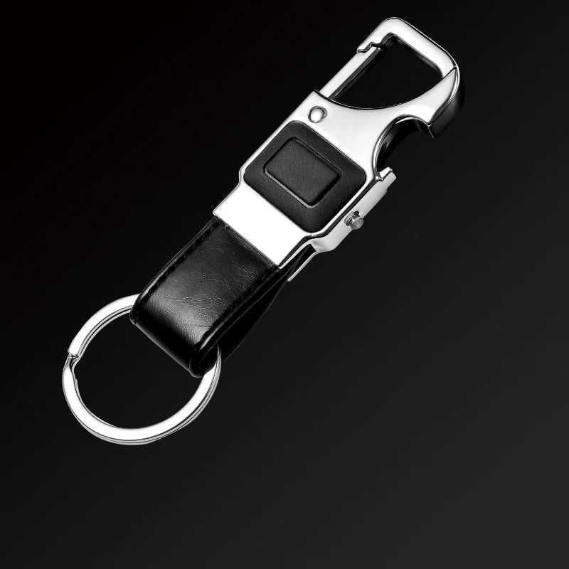 Keychain LED Lights Lamp Bottle Opener Multifunctional Tools Men