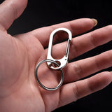 Engraved Keychain Car Logo Plate Number Gift Anti-lost Keyring Y15