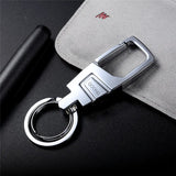 Lettering Men Women Key Chain Metal Car Key Ring Waist Hanged Key Holder Keychai
