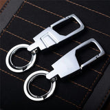 Lettering Men Women Key Chain Metal Car Key Ring Waist Hanged Key Holder Keychai
