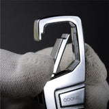 Lettering Men Women Key Chain Metal Car Key Ring Waist Hanged Key Holder Keychai