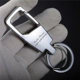 Lettering Men Women Key Chain Metal Car Key Ring Waist Hanged Key Holder Keychai