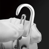 Stainless Steel Men Keychain Bag Charms Pendant Car Key Chain Ring Holder Y42
