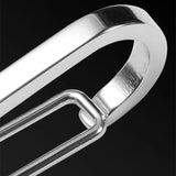 Stainless Steel Men Keychain Bag Charms Pendant Car Key Chain Ring Holder Y42