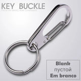 Stainless Steel Men Keychain Bag Charms Pendant Car Key Chain Ring Holder Y42