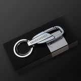 Personalized Lettering Keychain Engraved Name Logo Key Chain Car Gift