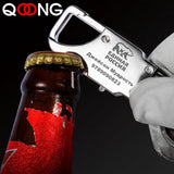 Multifunctional Keychain LED Light Beer Bottle Opener