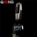 Men Keychain Car Keyring Leather Metal Auto Key Holder Lettering Y07