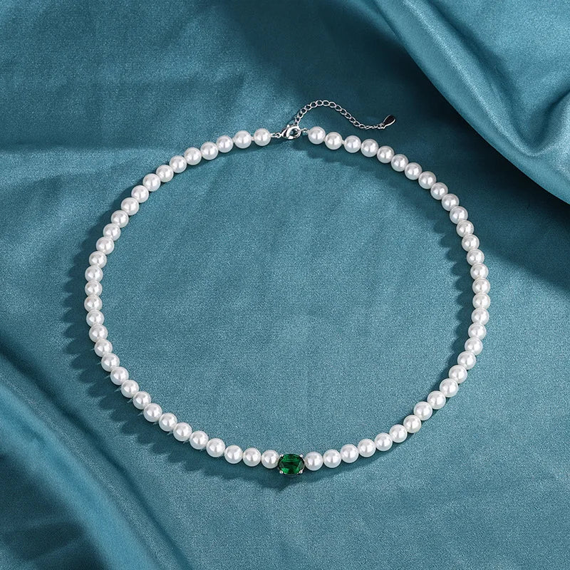 Freshwater Pearl Choker Necklace Vintage Charm