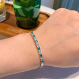 925 Silver Bracelet Love Forever Bridal Jewelry