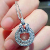 Arrival Silver Chain Clavicle Necklace Round Necklaces For Women Jewelry