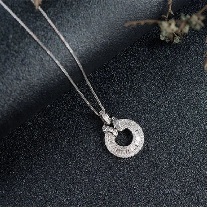 Arrival Silver Chain Clavicle Necklace Round Necklaces For Women Jewelry