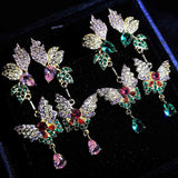 Arrival Butterfly Dangle Earrings Wedding Party Jewelry
