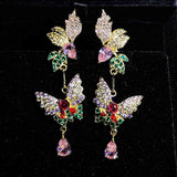 Arrival Butterfly Dangle Earrings Wedding Party Jewelry