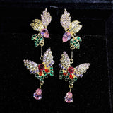 Arrival Butterfly Dangle Earrings Wedding Party Jewelry