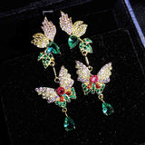 Arrival Butterfly Dangle Earrings Wedding Party Jewelry