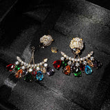 Cubic Zirconia Water Drop Dangle Earrings for Women