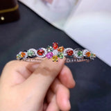 Vintage Colorful Beads Smiley Bracelet for Women