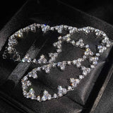Vintage Silver Chain Layered Necklace for Women Pendant 20