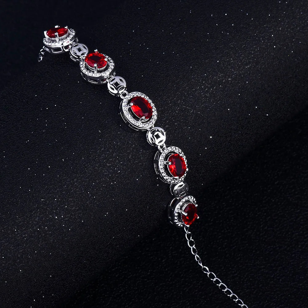Vintage Lab Diamond Tennis Bracelet 925 Silver Jewelry Anniversary Gift
